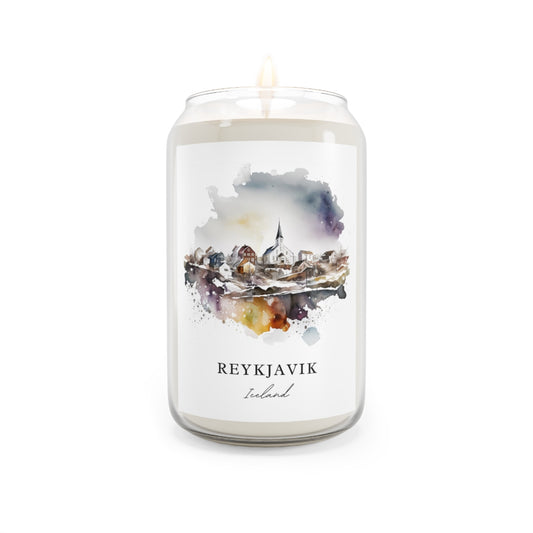 Reykjavik, Iceland scented soy candle