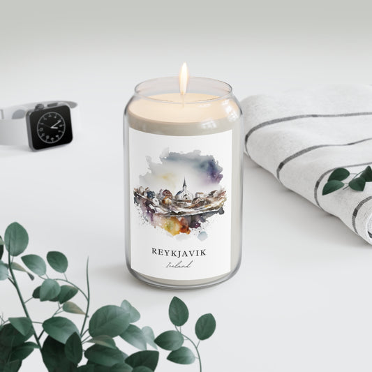 Reykjavik, Iceland scented soy candle