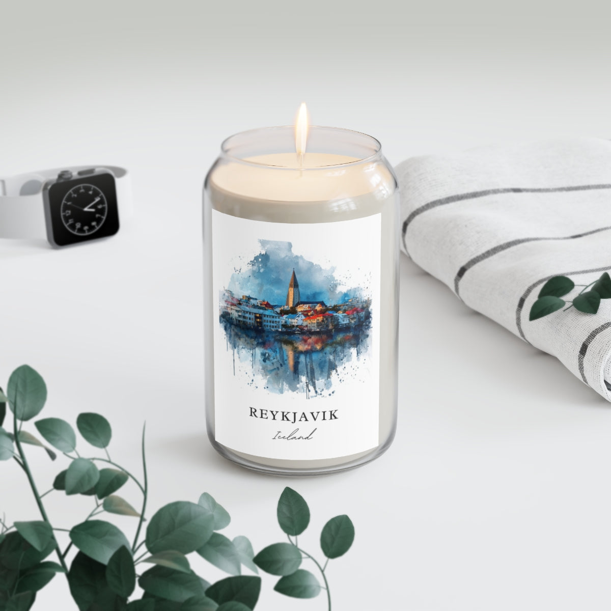 Reykjavik, Iceland scented soy candle