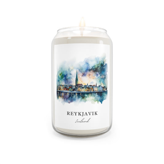 Reykjavik, Iceland scented soy candle