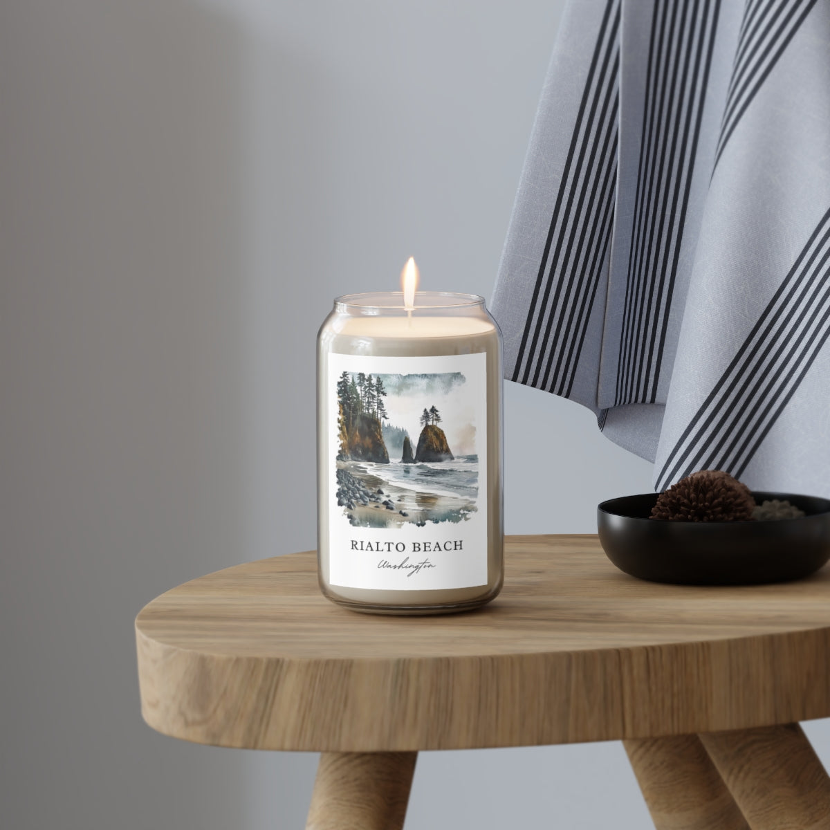 Rialto Beach, Washington scented soy candle