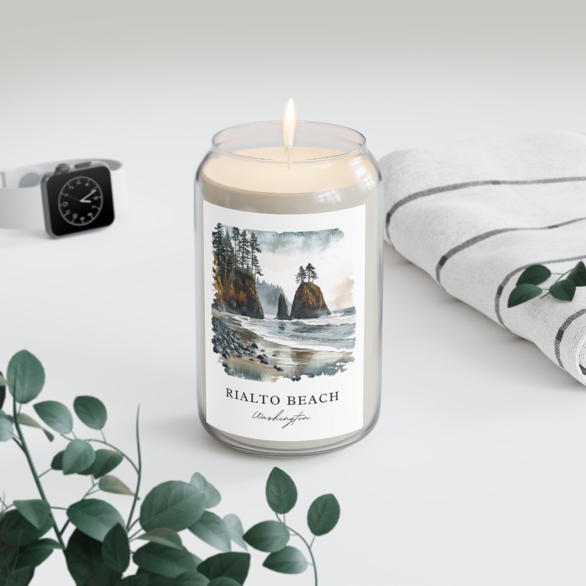 Rialto Beach, Washington scented soy candle