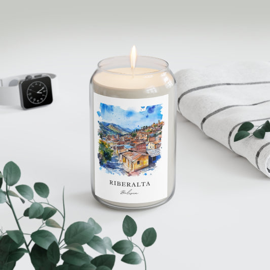Riberalta, Bolivia scented soy candle