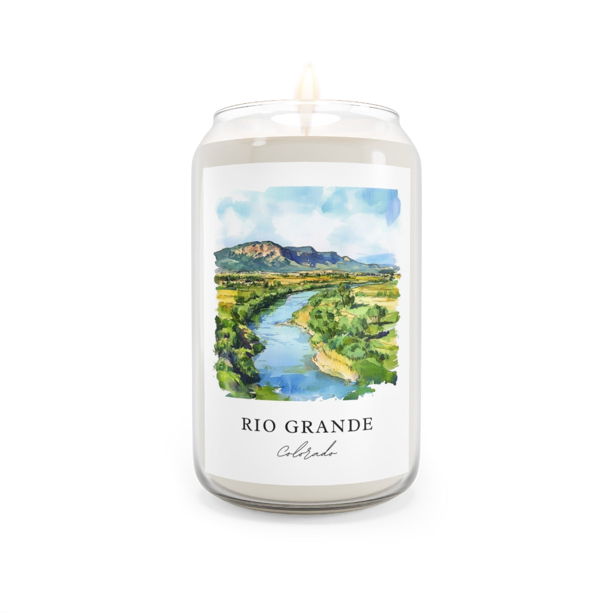 Rio Grande, Colorado scented soy candle
