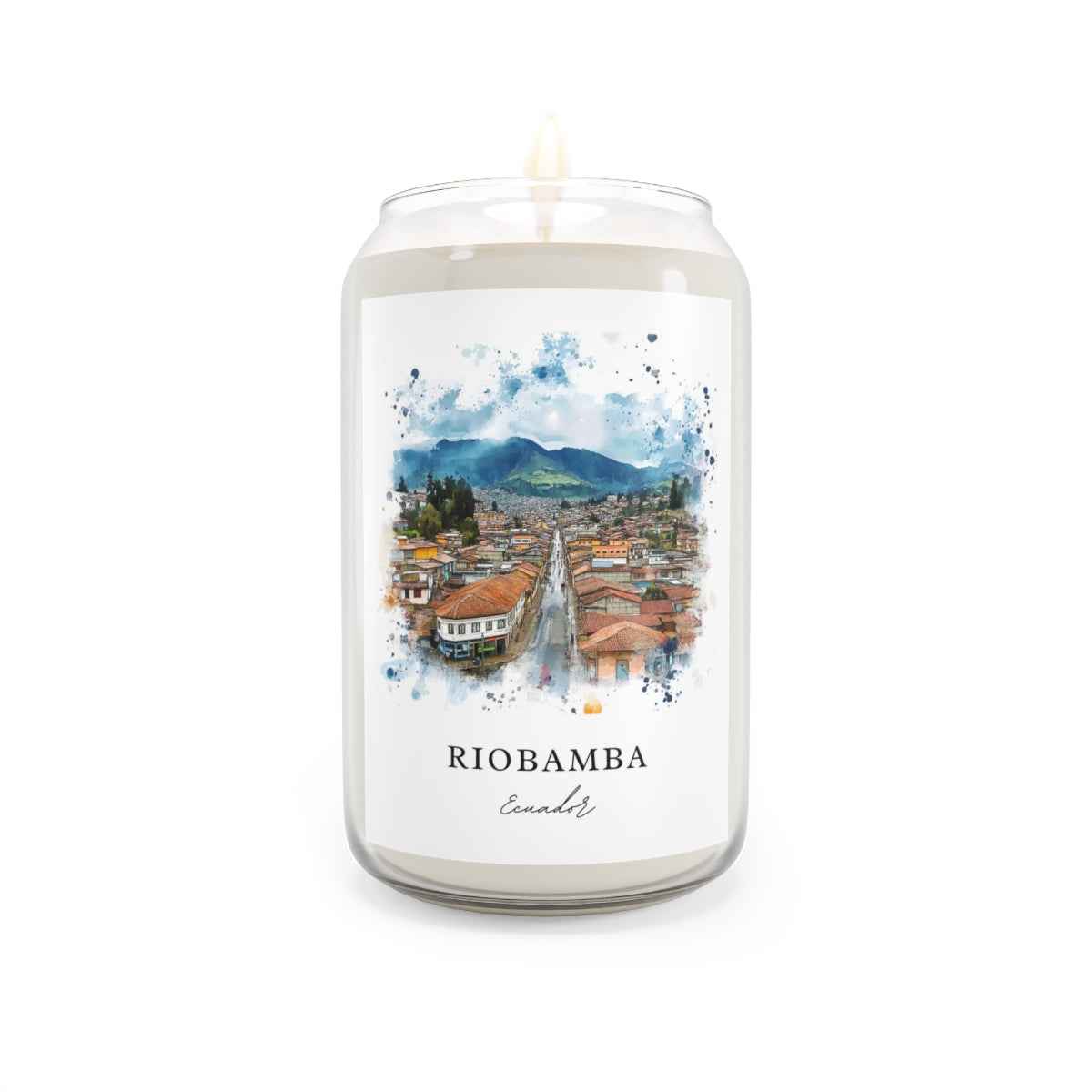 Riobamba, Ecuador scented soy candle