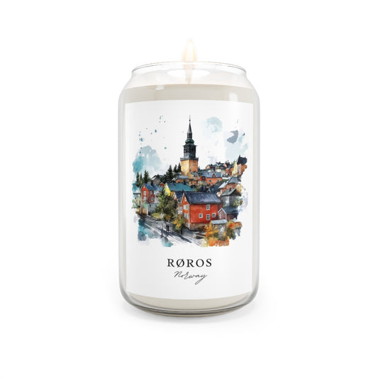 Røros, Norway scented soy candle