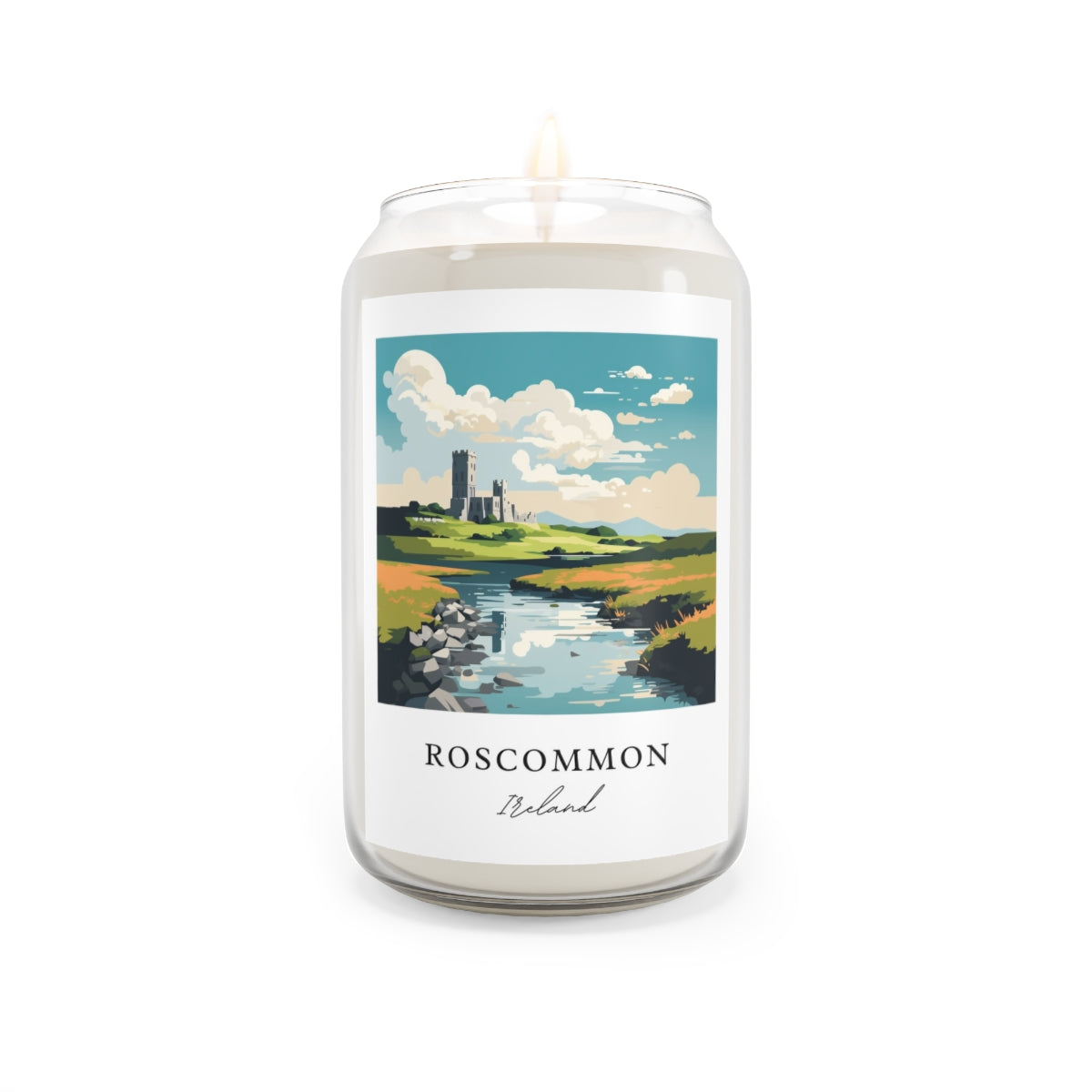 Roscommon, Ireland scented soy candle