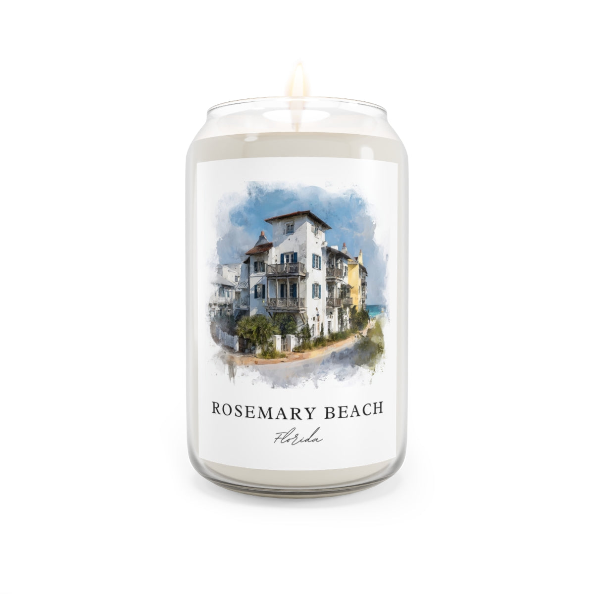 Rosemary Beach, Florida scented soy candle