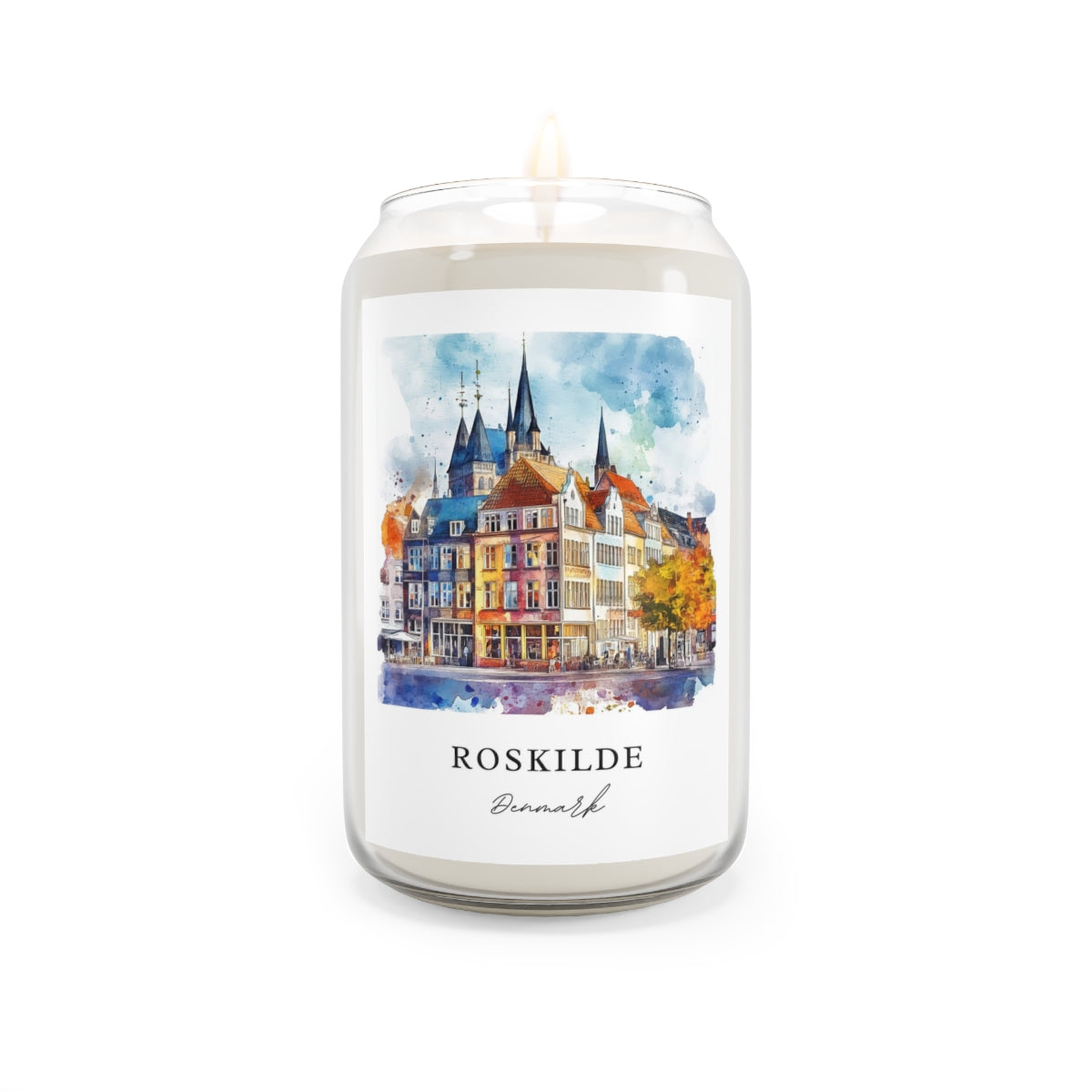 Roskilde, Denmark scented soy candle