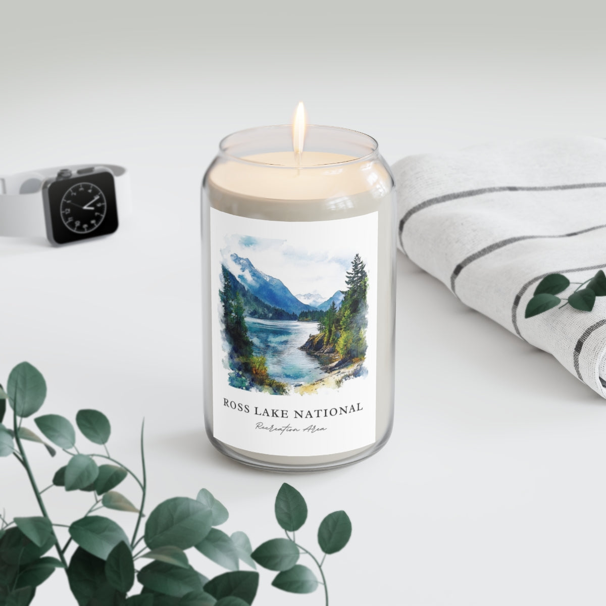 Ross Lake National, Recreation Area scented soy candle