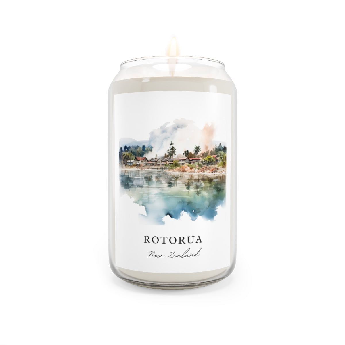Rotorua, New Zealand scented soy candle
