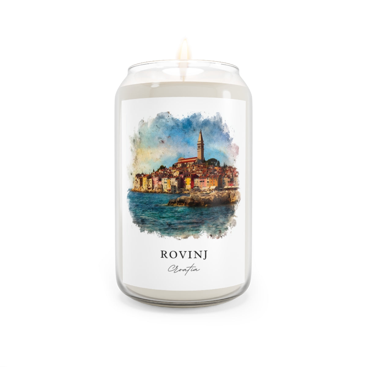 Rovinj, Croatia scented soy candle