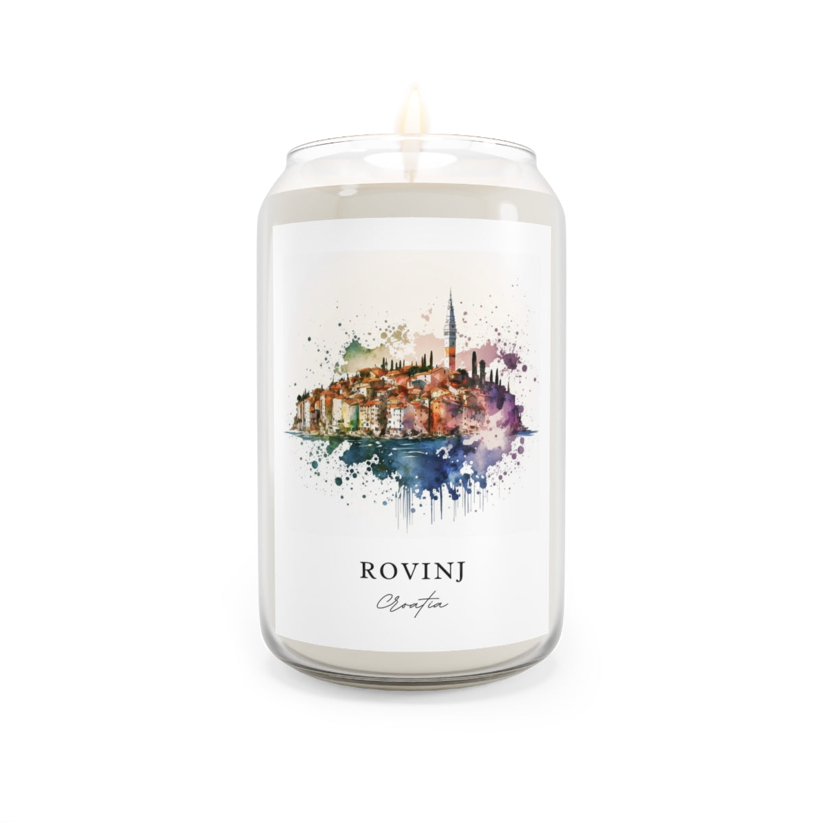 Rovinj, Croatia scented soy candle