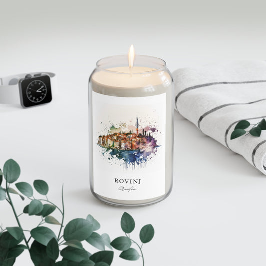 Rovinj, Croatia scented soy candle