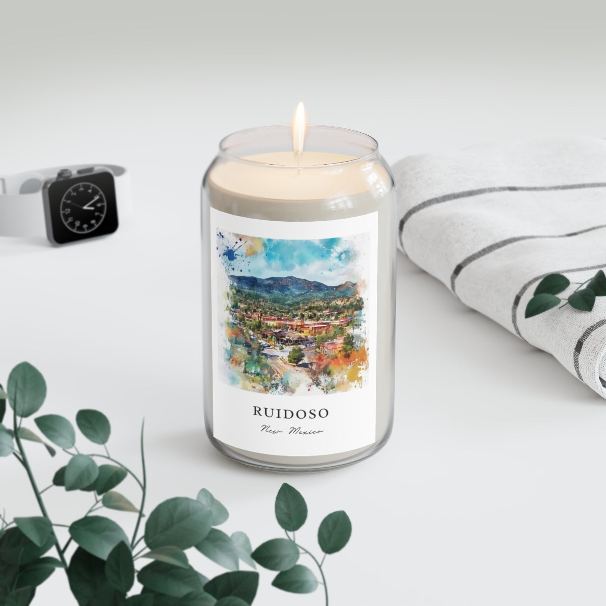 Ruidoso, New Mexico scented soy candle