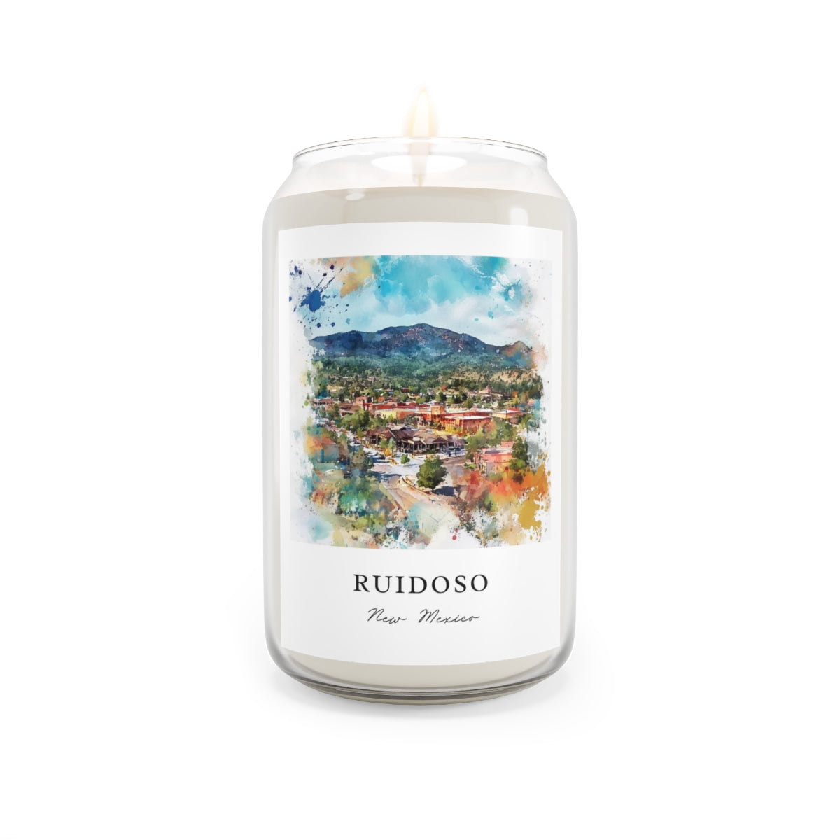 Ruidoso, New Mexico scented soy candle