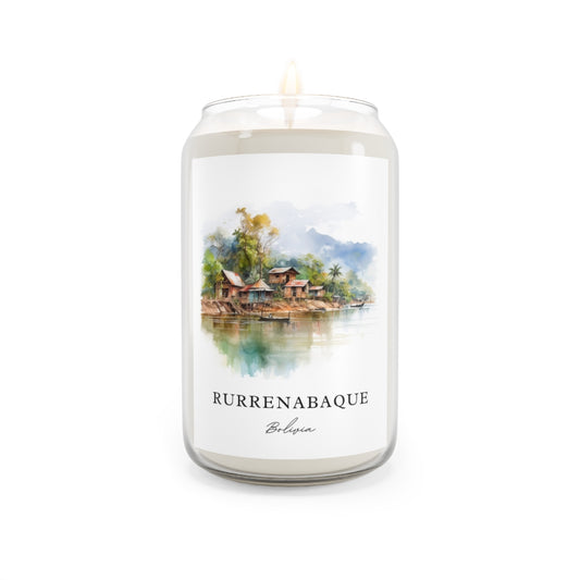 Rurrenabaque, Bolivia scented soy candle