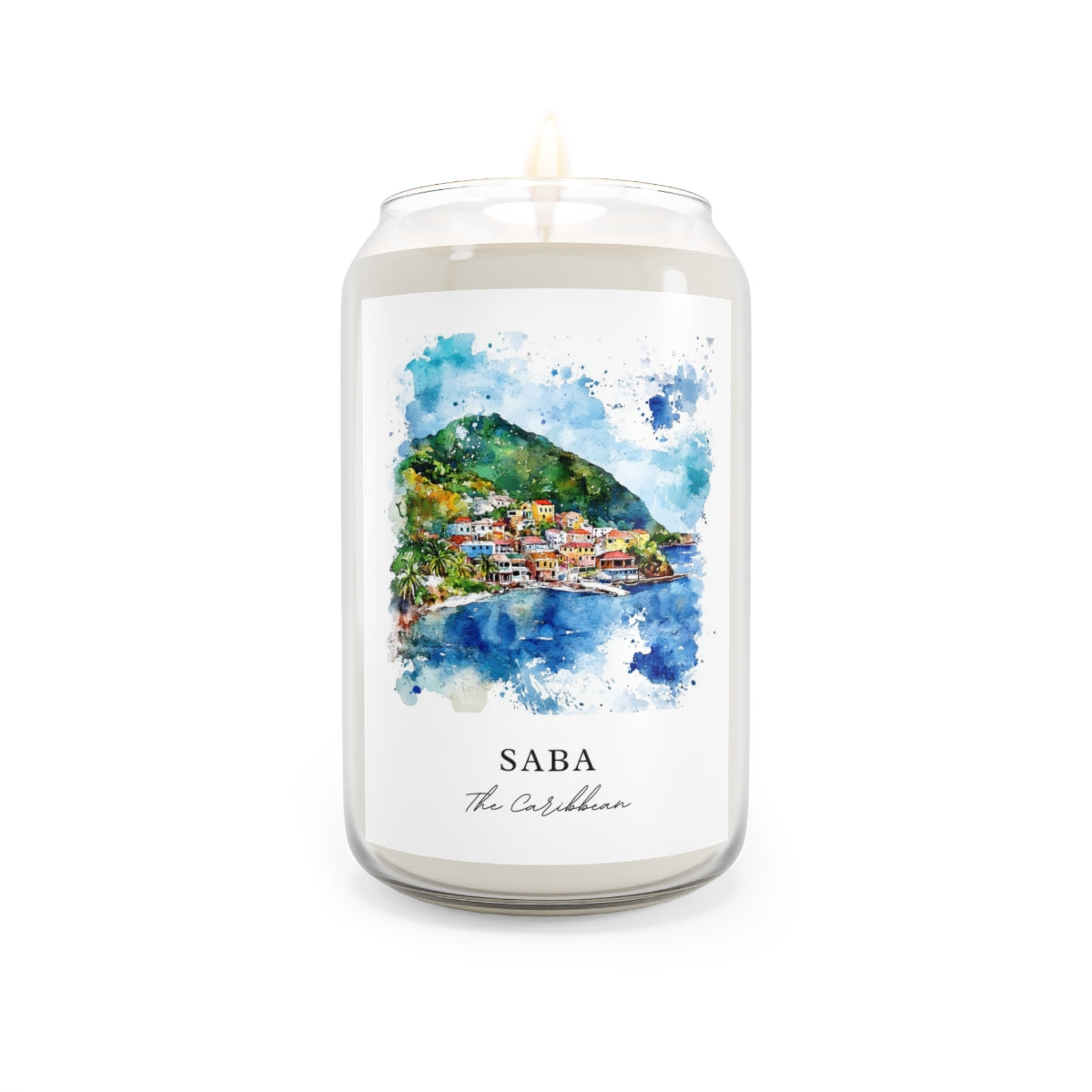 Saba, The Caribbean scented soy candle