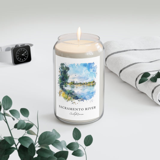 Sacramento River, California scented soy candle