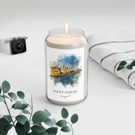 Saint-Louis, Senegal scented soy candle