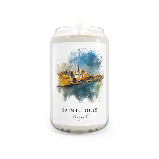 Saint-Louis, Senegal scented soy candle