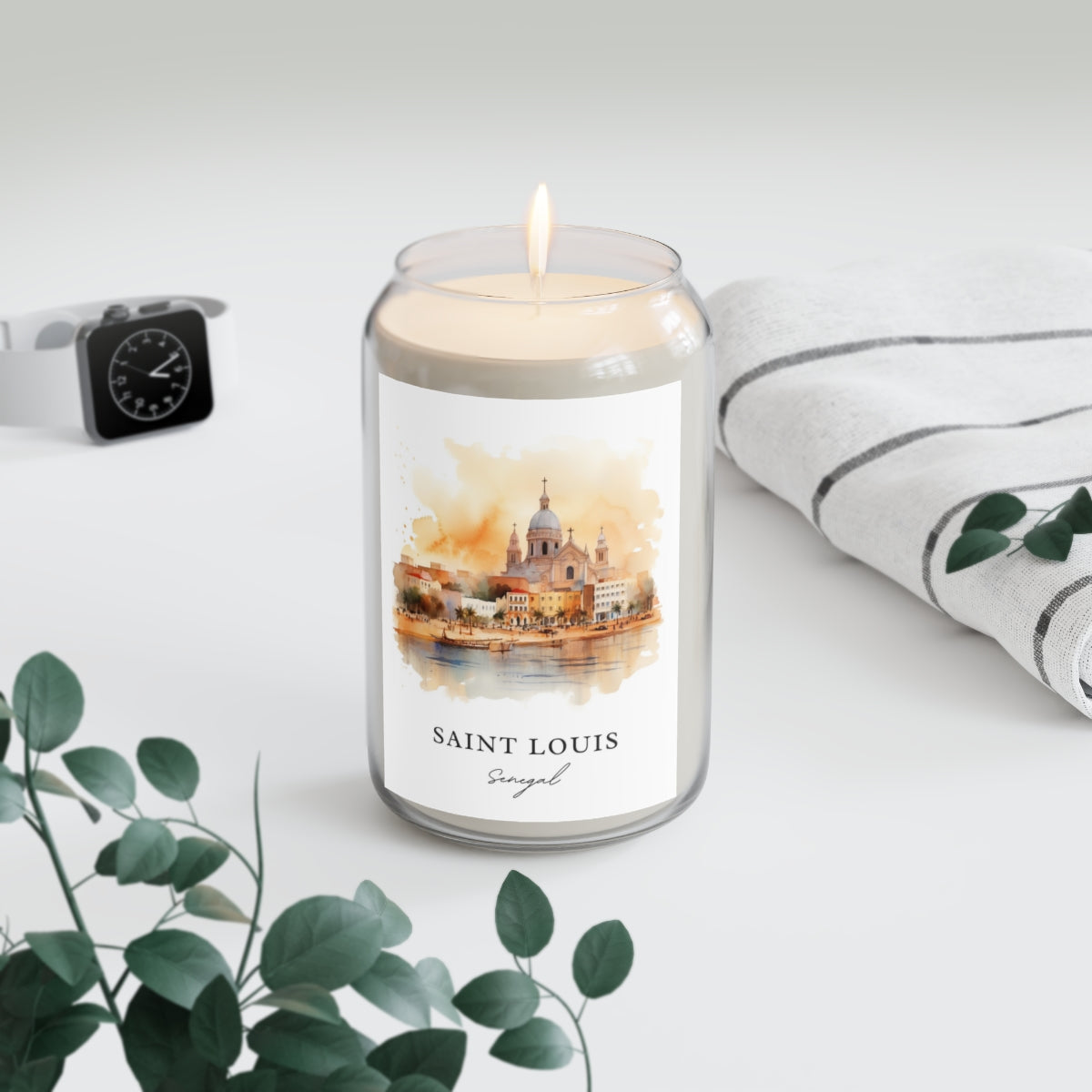 Saint Louis, Senegal scented soy candle