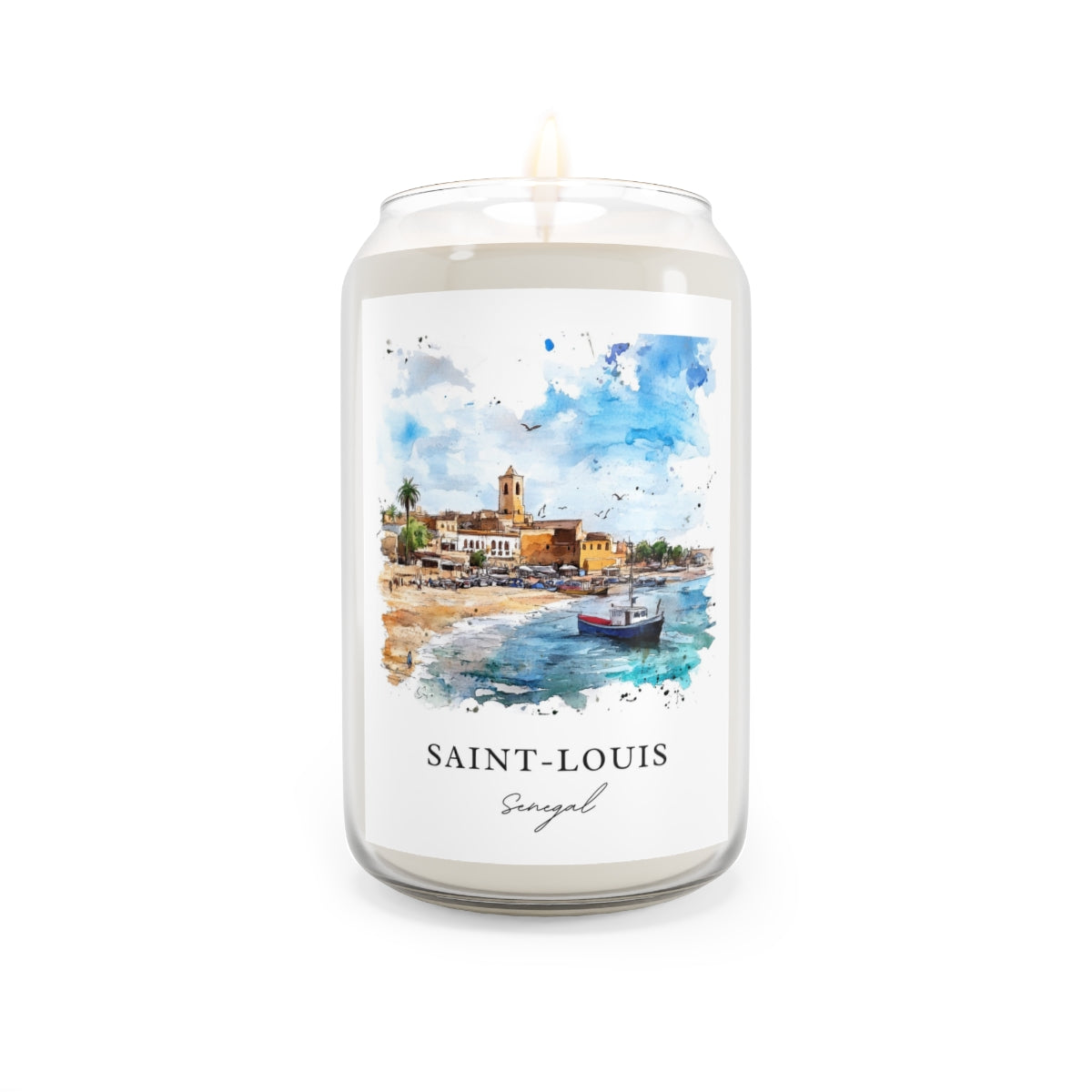 Saint-Louis, Senegal scented soy candle