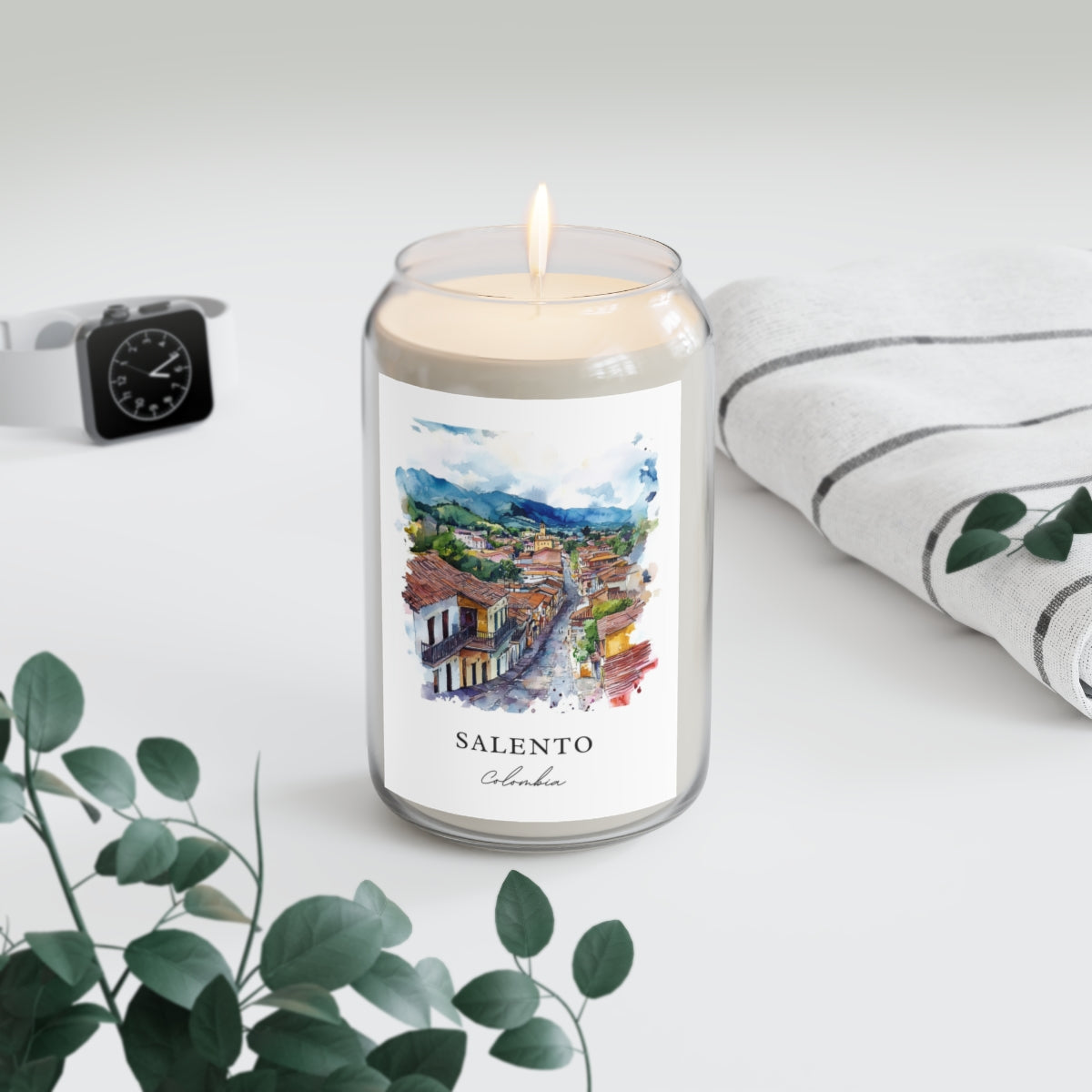 Salento, Colombia scented soy candle