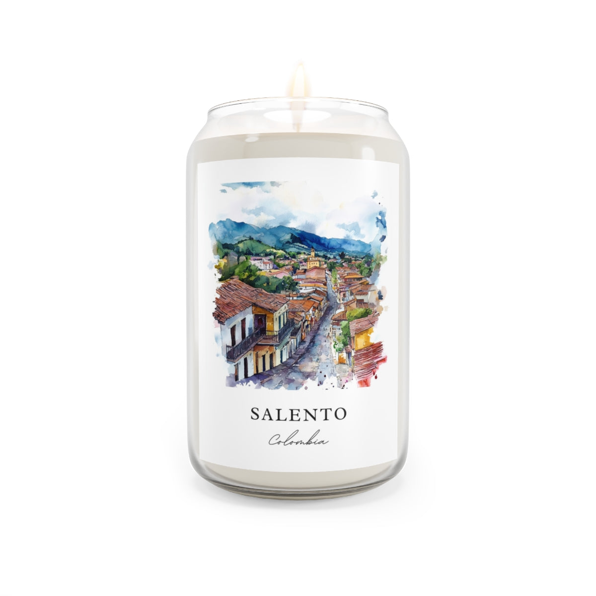 Salento, Colombia scented soy candle