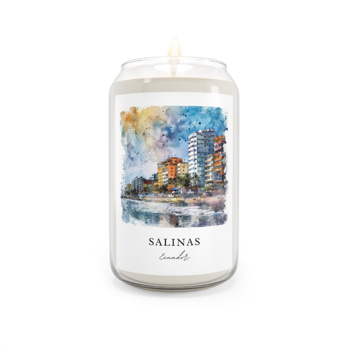 Salinas, Ecuador scented soy candle