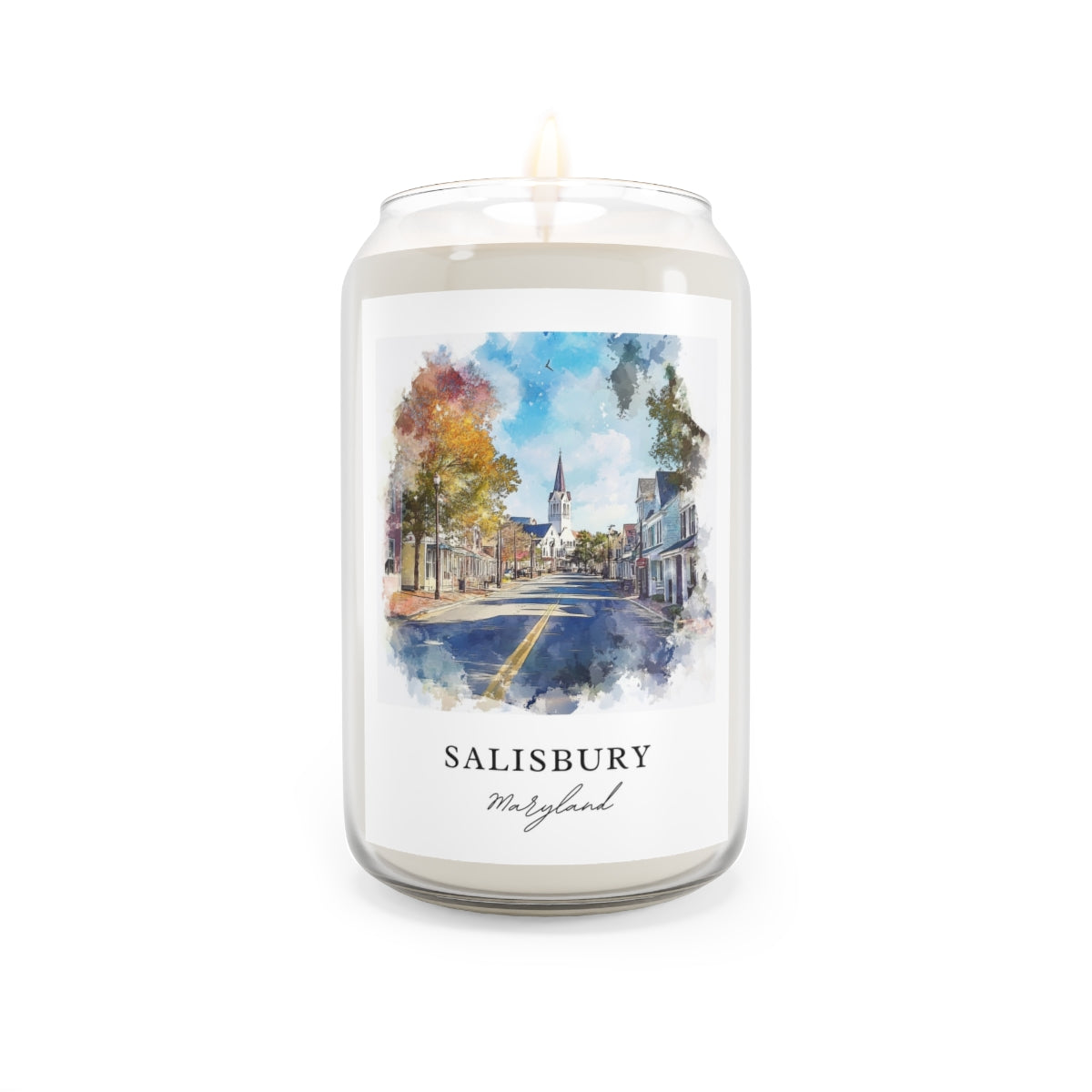 Salisbury, Maryland scented soy candle