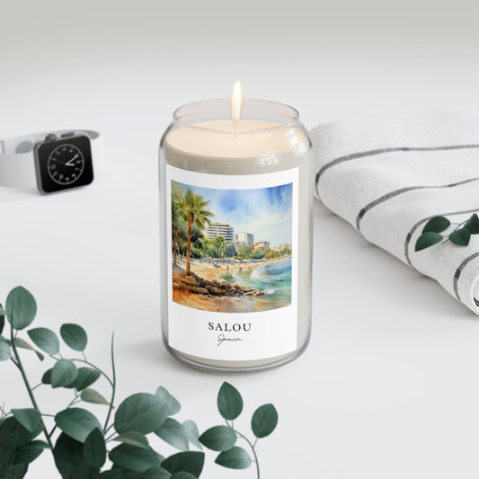 Salou, Spain scented soy candle