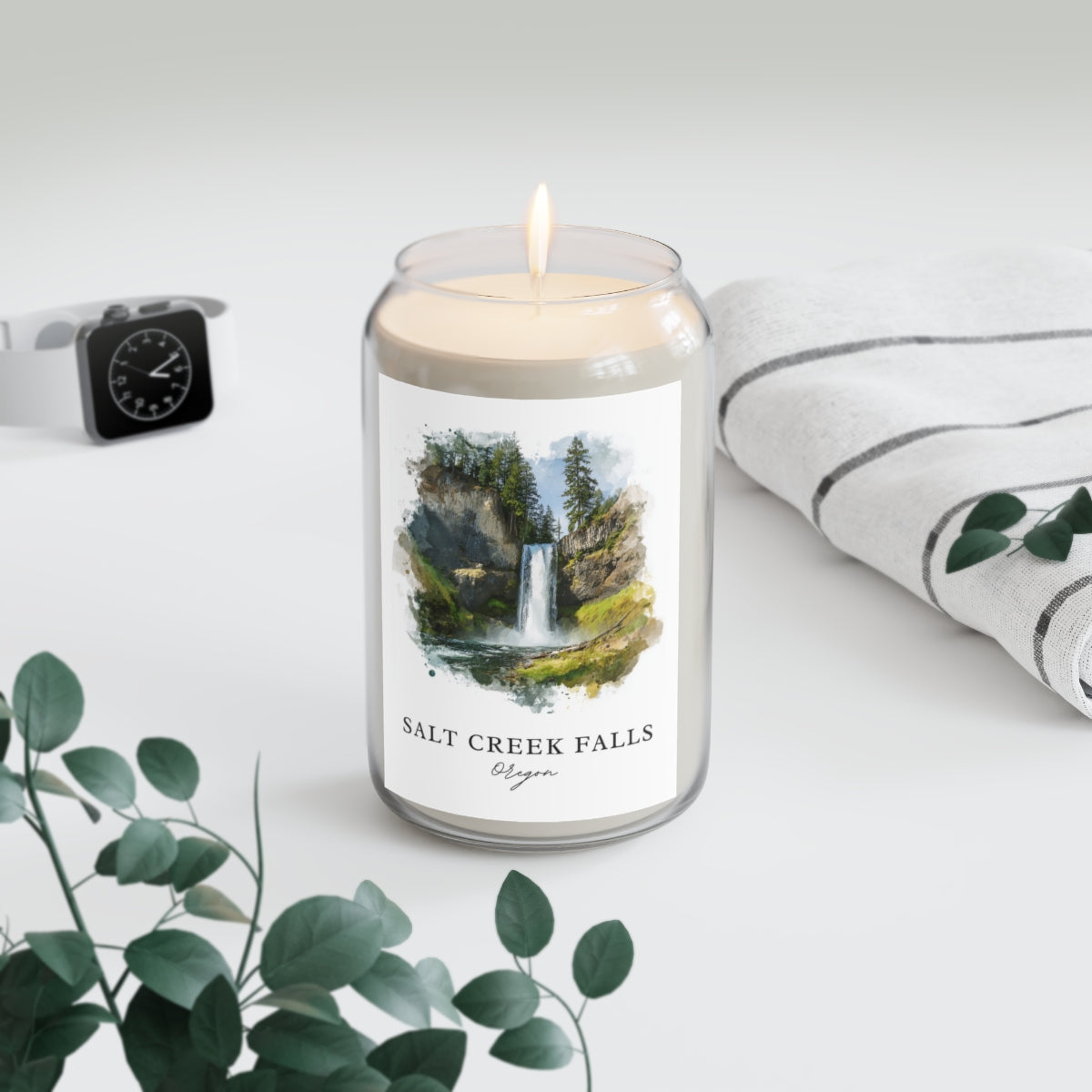 Salt Creek Falls, Oregon scented soy candle