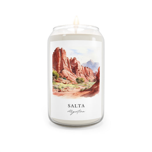 Salta, Argentina scented soy candle