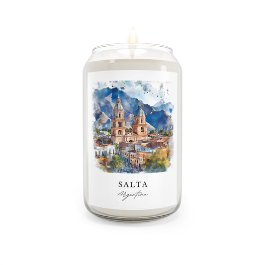 Salta, Argentina scented soy candle