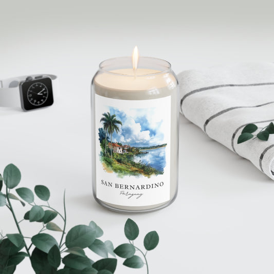 San Bernardino, Paraguay scented soy candle