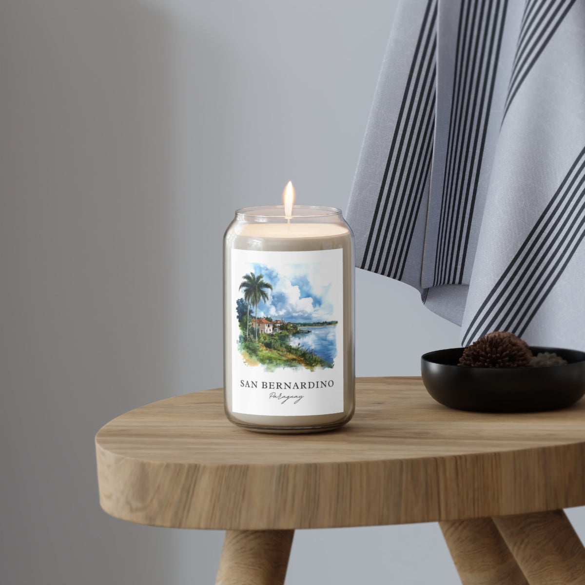 San Bernardino, Paraguay scented soy candle