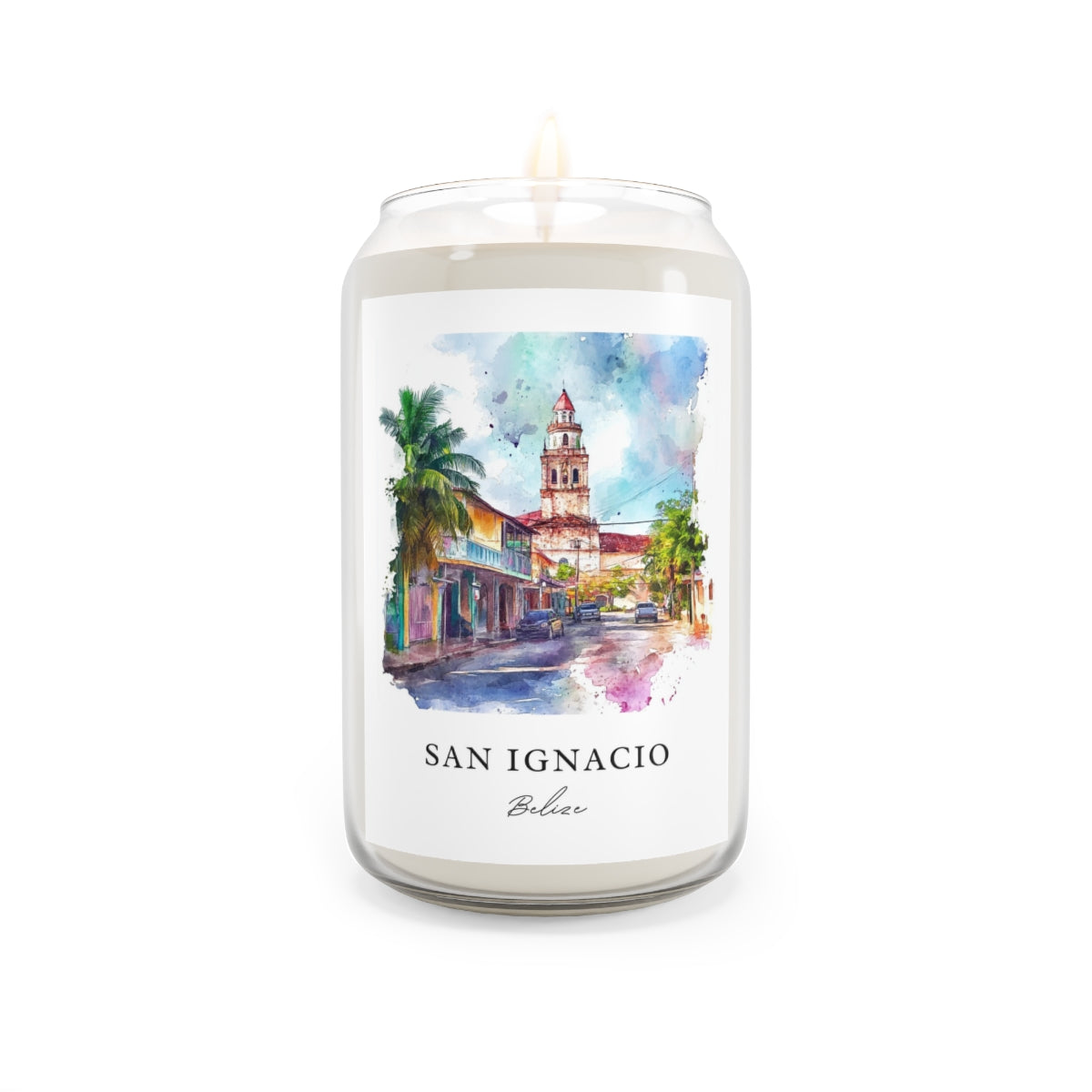San Ignacio, Belize scented soy candle
