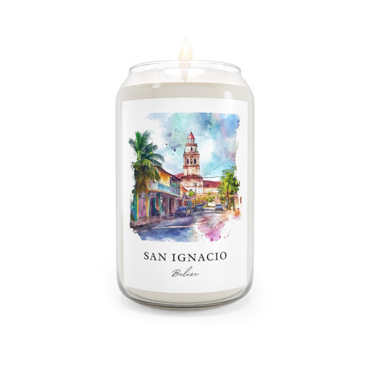 San Ignacio, Belize scented soy candle