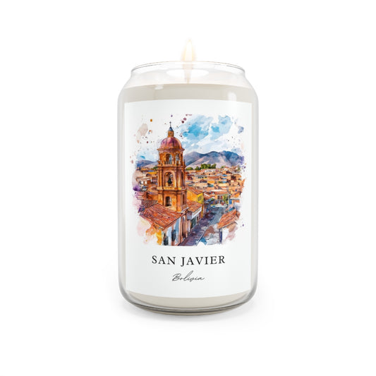 San Javier, Bolivia scented soy candle