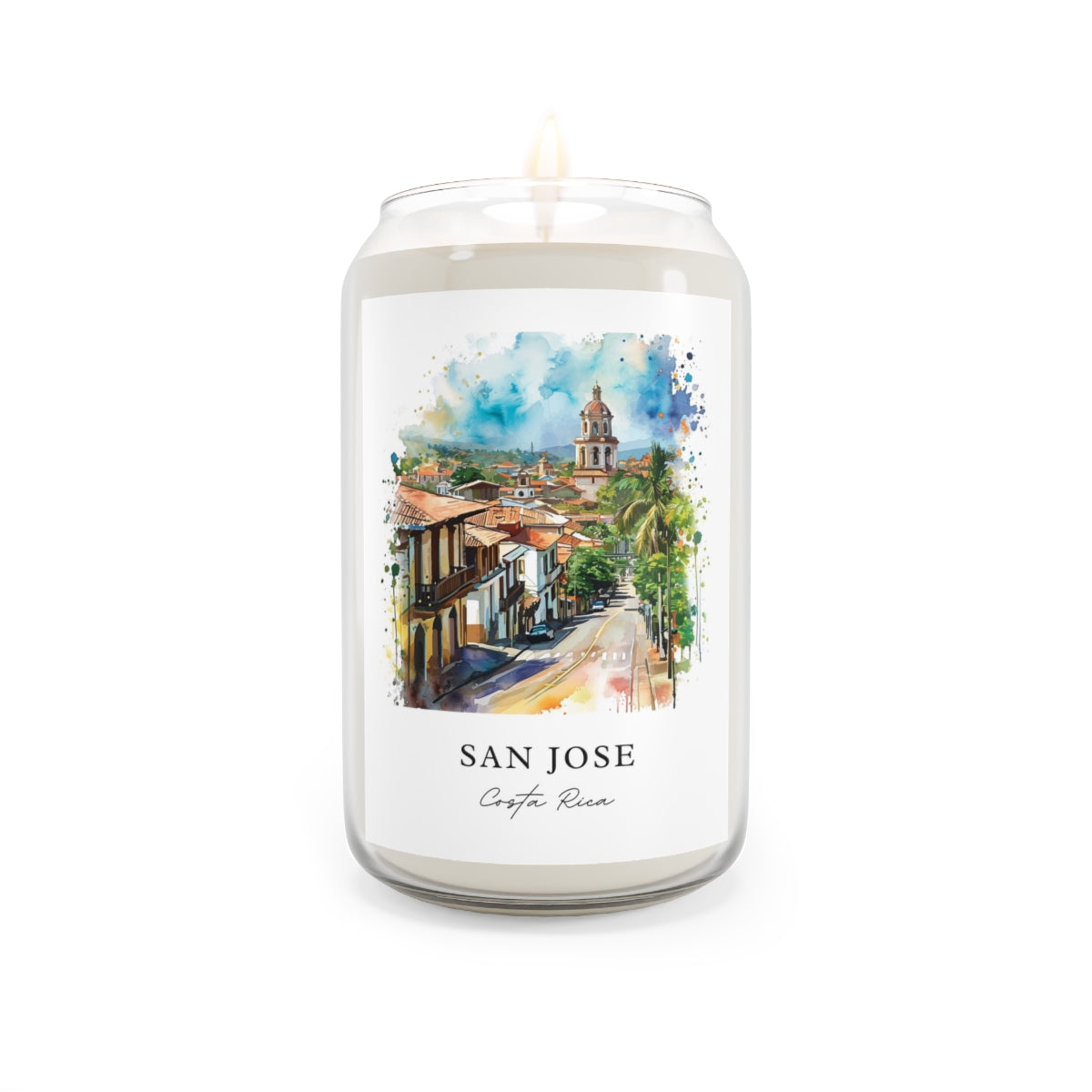 San Jose, Costa Rica scented soy candle