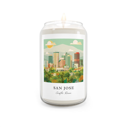 San Jose, Costa Rica scented soy candle