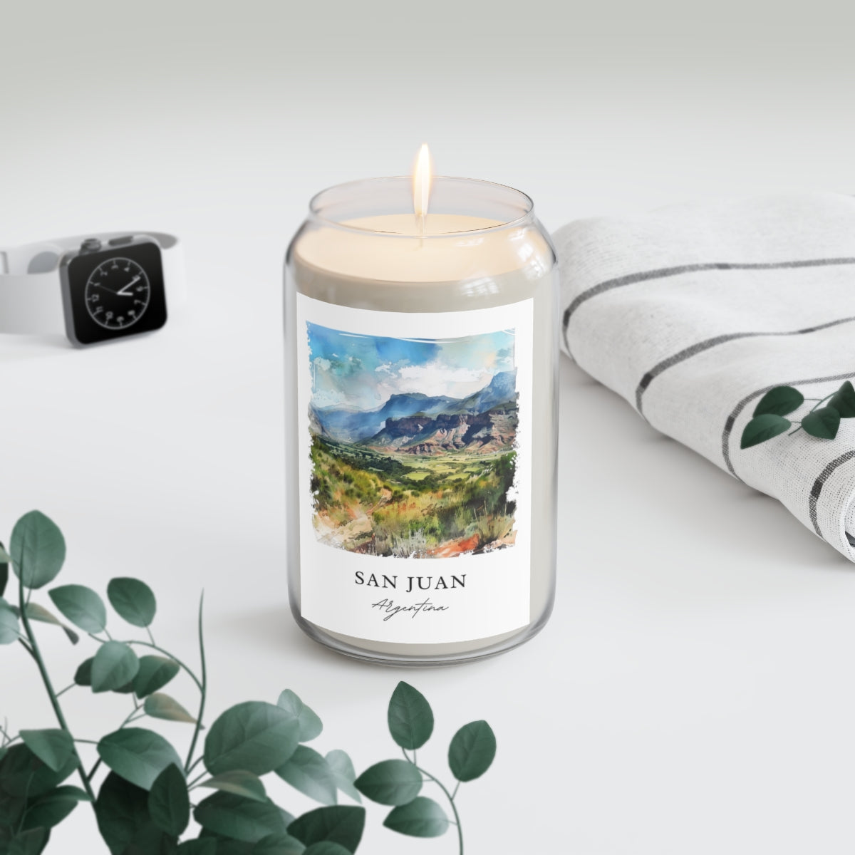 San Juan, Argentina scented soy candle