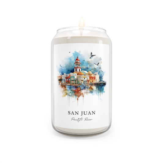 San Juan, Puerto Rico scented soy candle