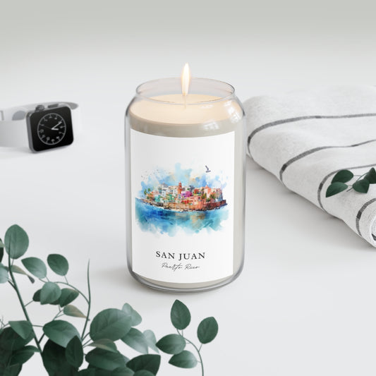 San Juan, Puerto Rico scented soy candle