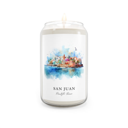 San Juan, Puerto Rico scented soy candle
