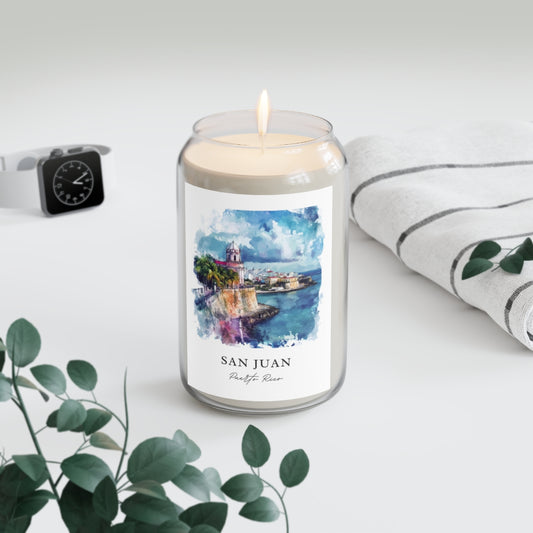San Juan, Puerto Rico scented soy candle