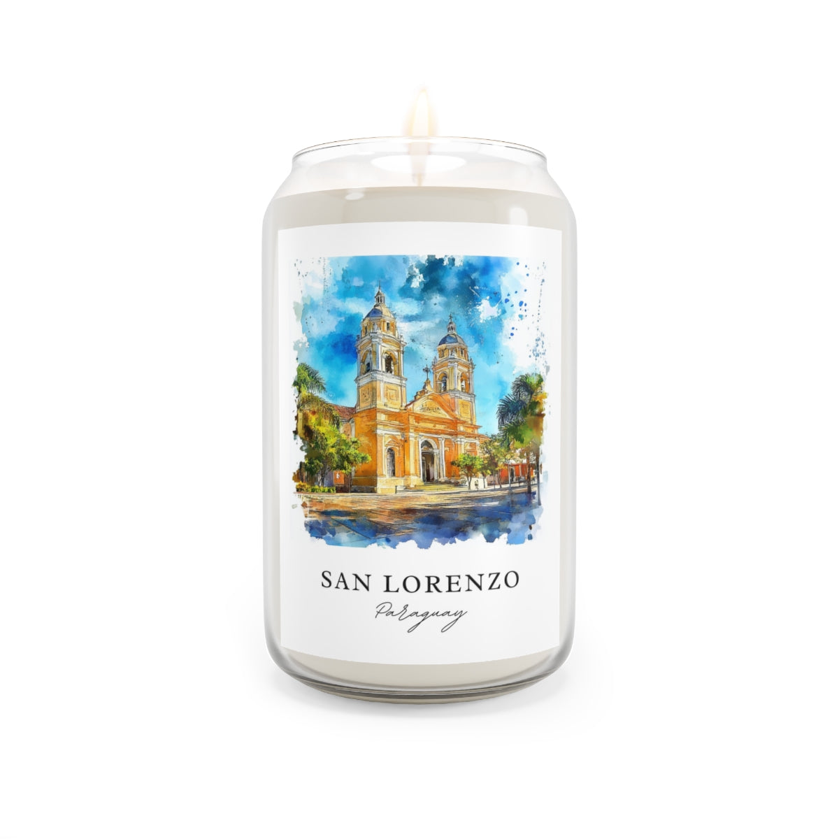 San Lorenzo, Paraguay scented soy candle