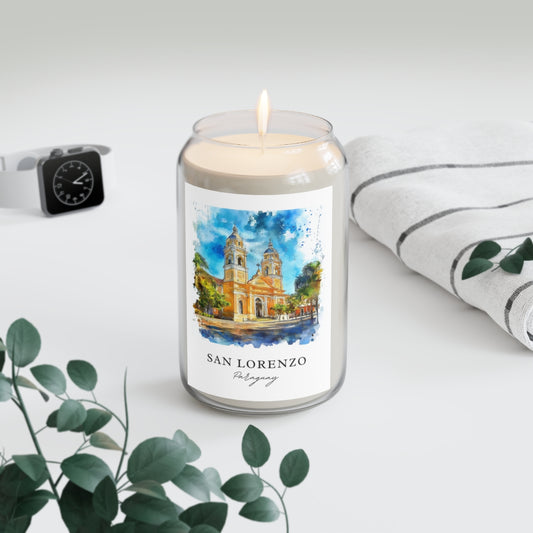 San Lorenzo, Paraguay scented soy candle