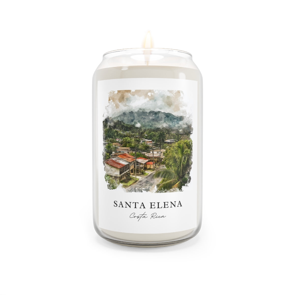 Santa Elena, Costa Rica scented soy candle
